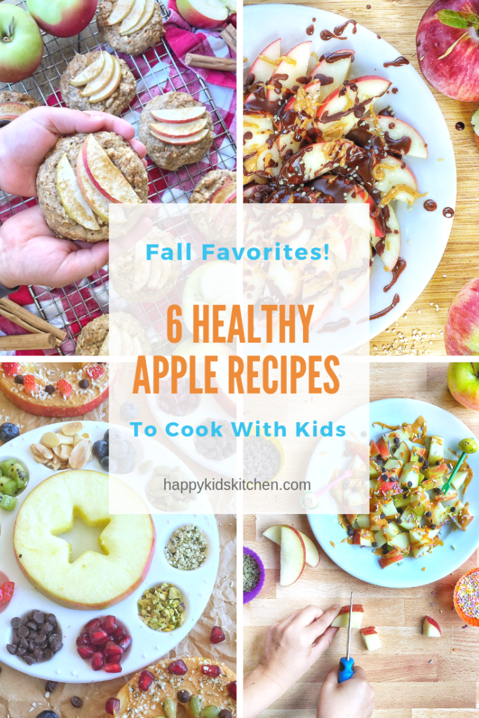 6 Apple Recipes to Cook with Kids - Happy Kids Kitchen by Heather Wish ...