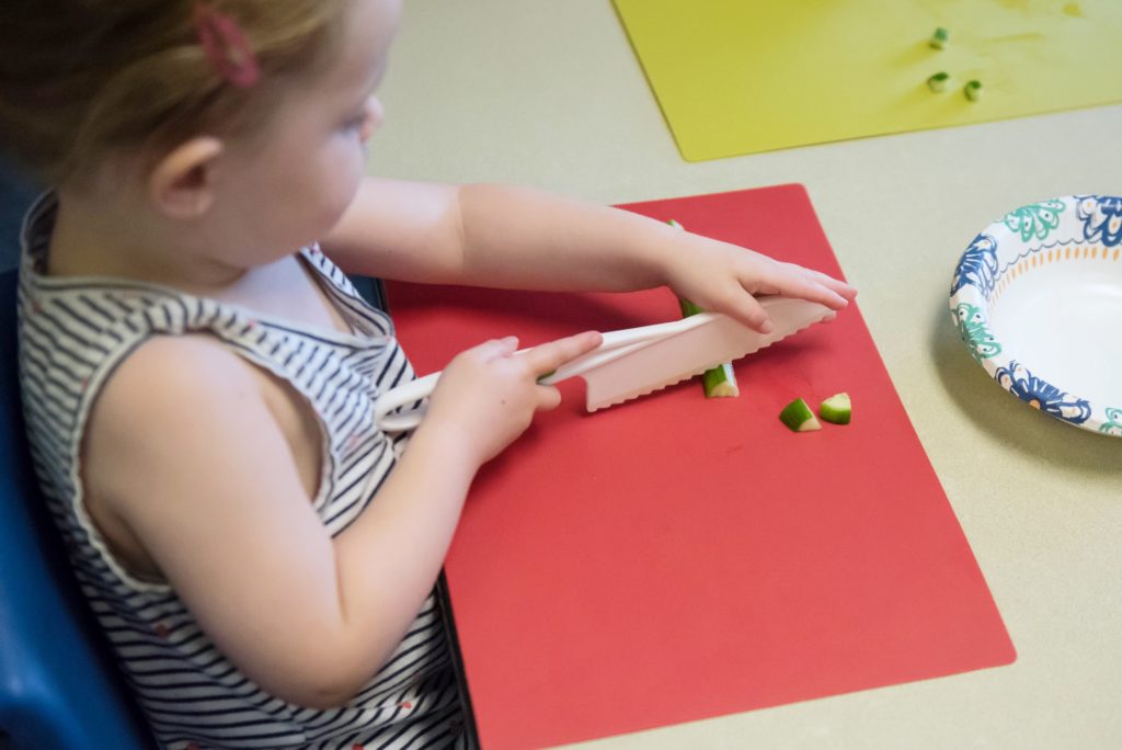 Let the Kids Help in the Kitchen With a Safety Knife & Safety