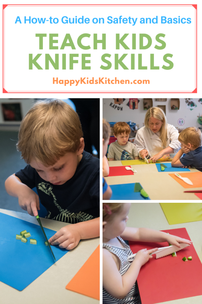 Chopping and basic knife skills - Kids' Kitchen