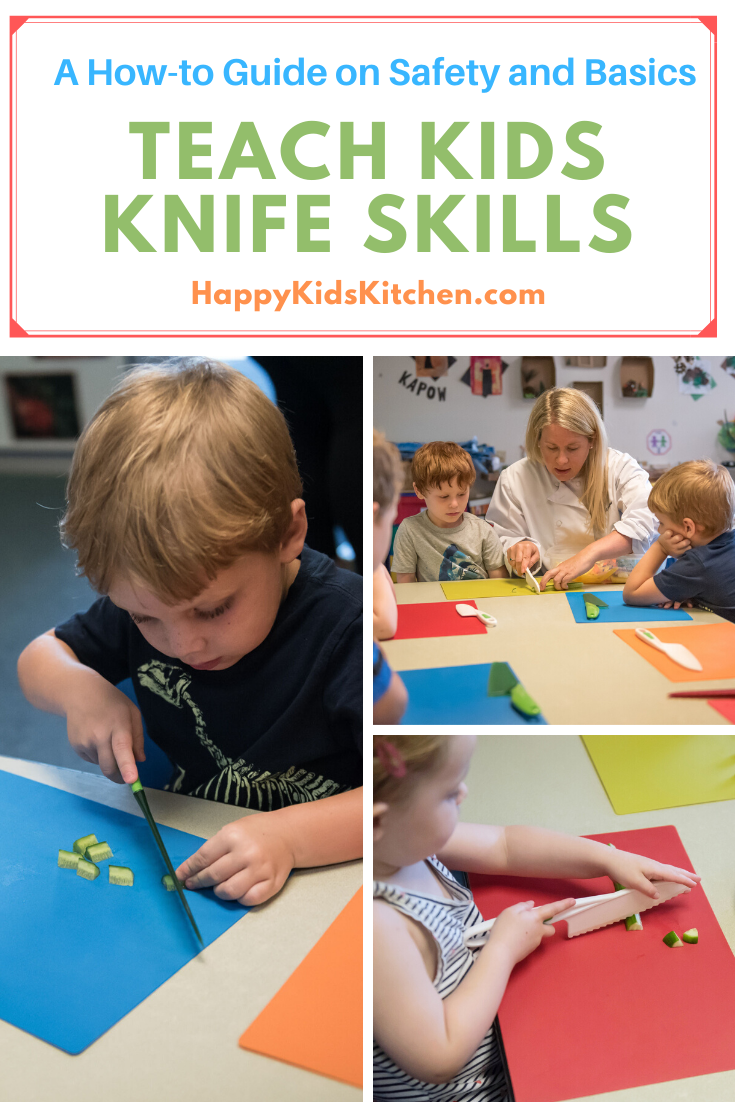 Teaching Knife Skills to Toddlers and Kids (Safety and Basics) Happy
