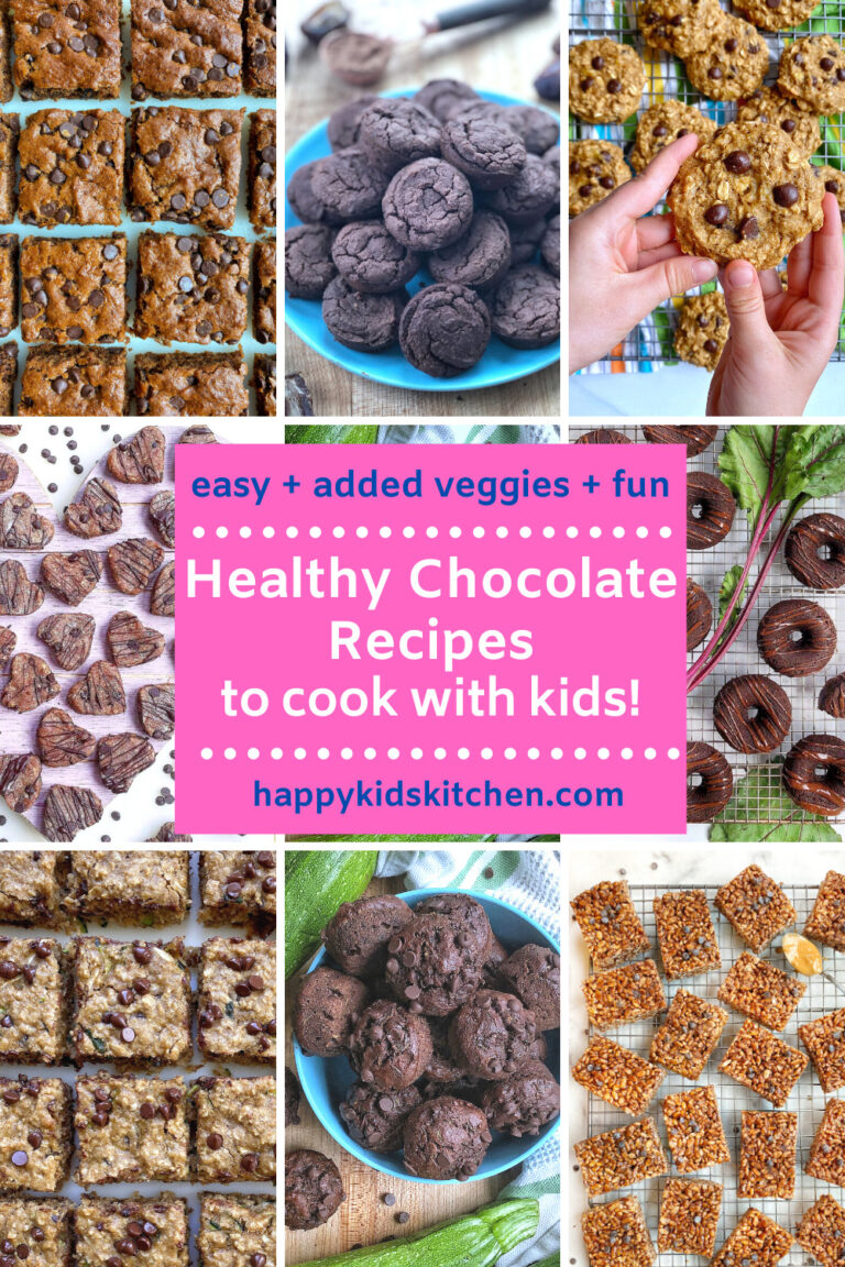 Healthy Chocolate Desserts to Cook with Kids - Happy Kids Kitchen by ...