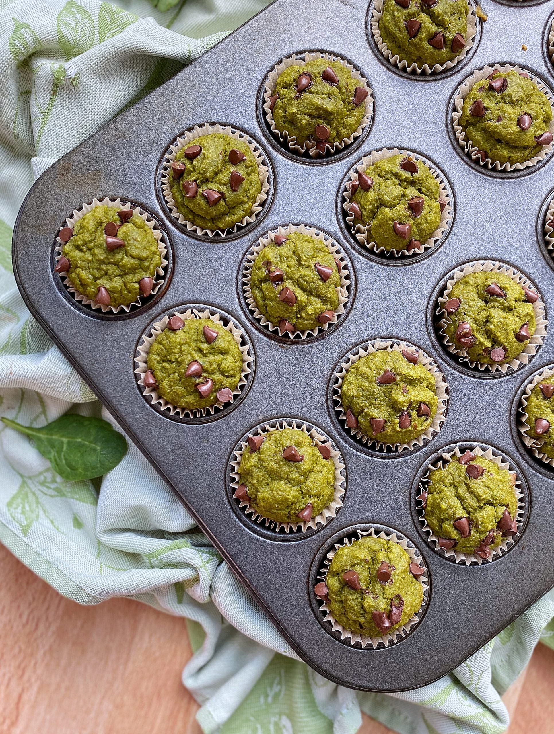 Matcha Blender Muffins, Recipe