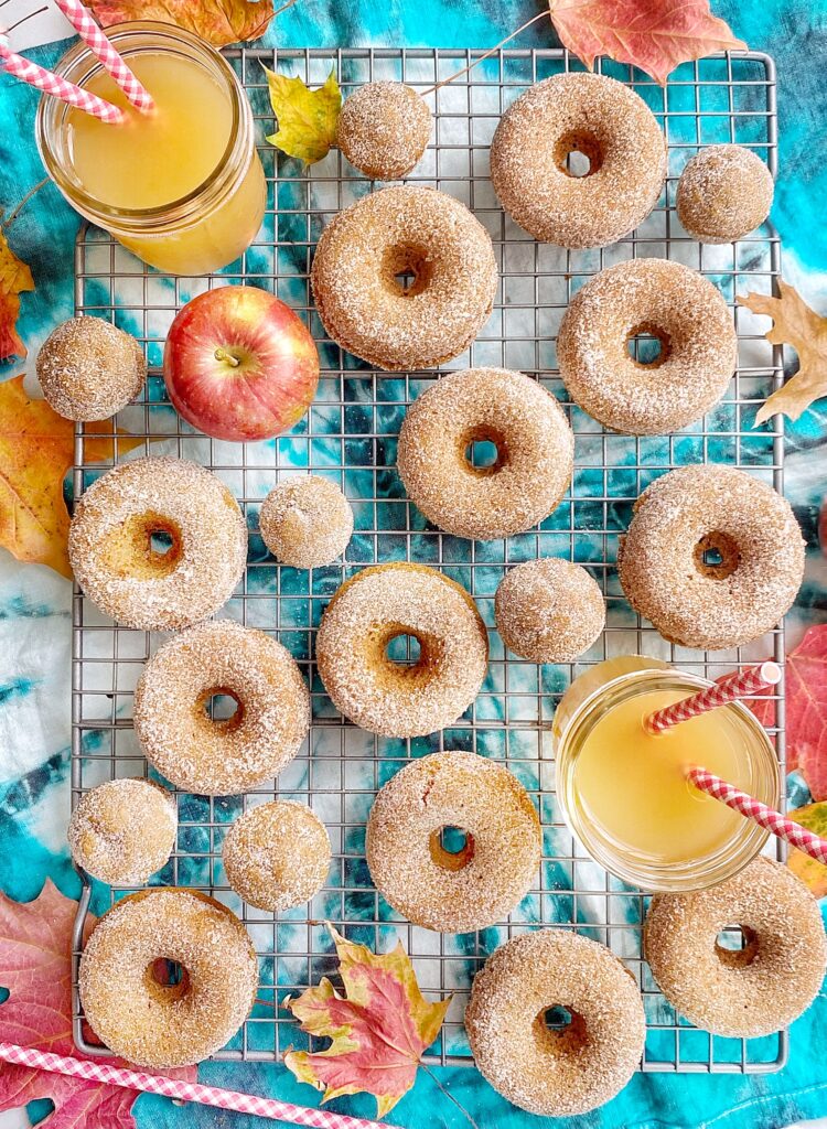 Zucchini Doughnuts with Cinnamon Maple Glaze. - Half Baked Harvest