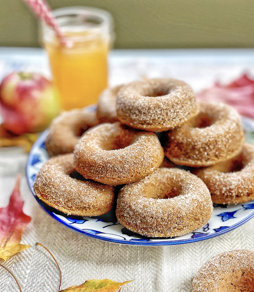 Zucchini Doughnuts with Cinnamon Maple Glaze. - Half Baked Harvest