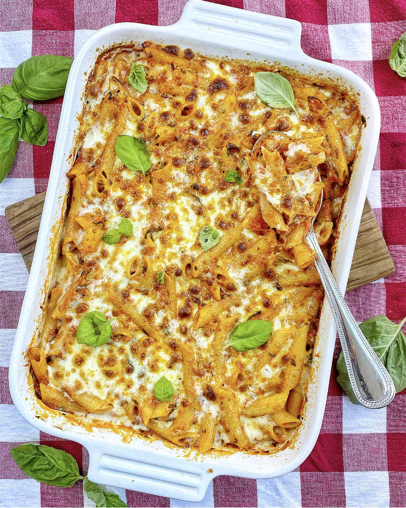 No-Boil Pasta Bake (with Veggies!) - Happy Kids Kitchen by Heather Wish ...