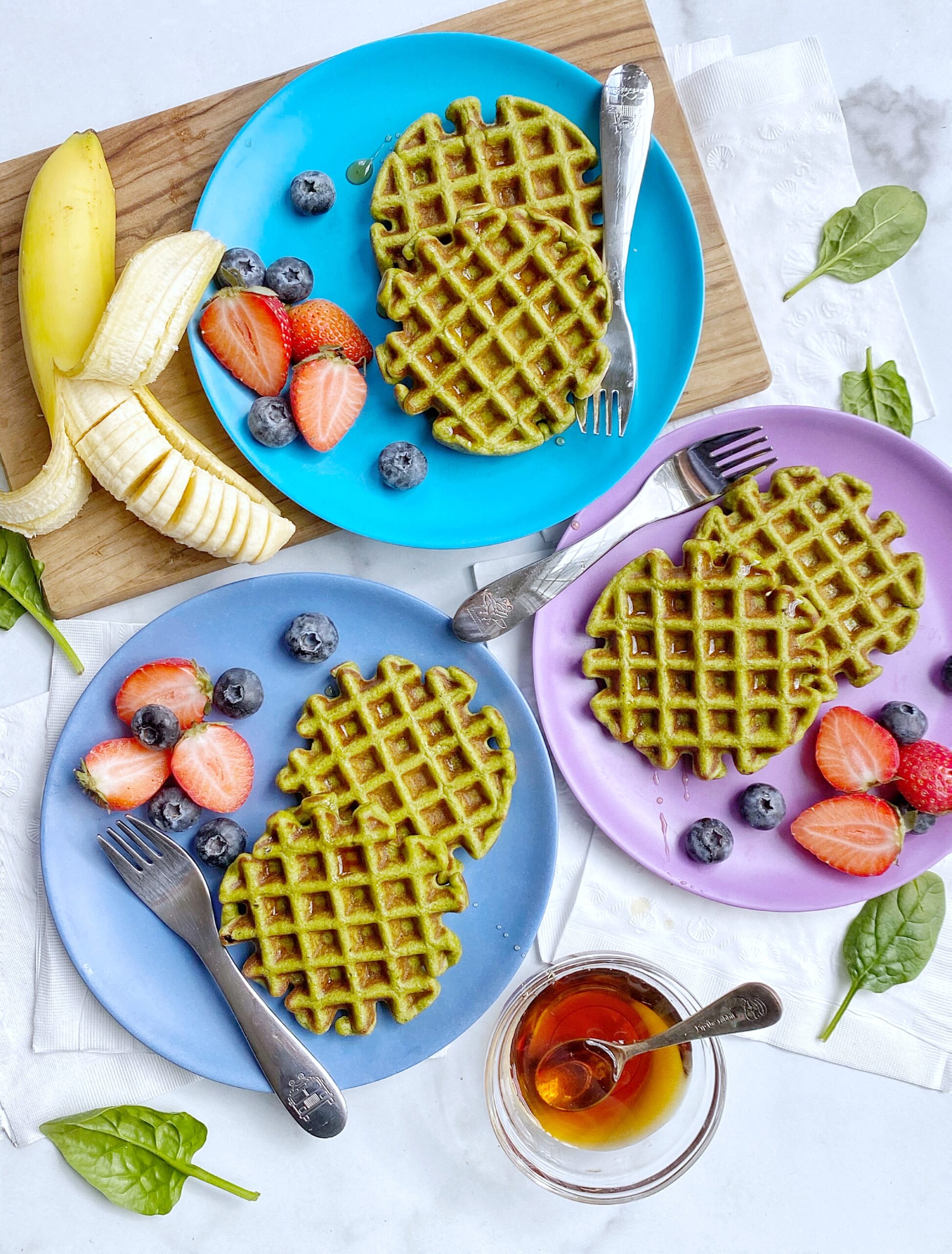 Healthy Waffle Recipe (Refined Sugar Free) - My Kids Lick The Bowl