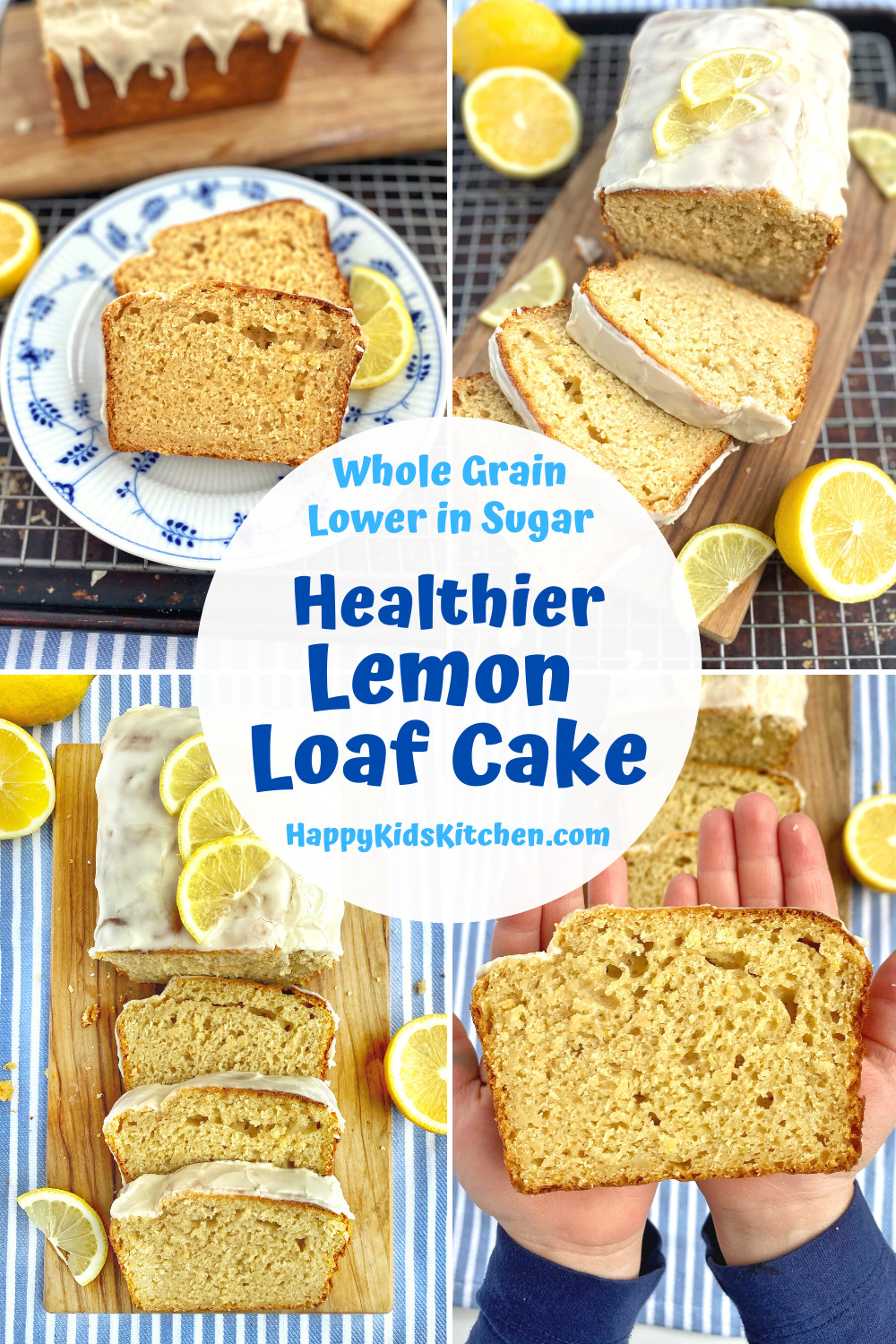 Healthier Lemon Loaf Cake - Happy Kids Kitchen by Heather Wish Staller