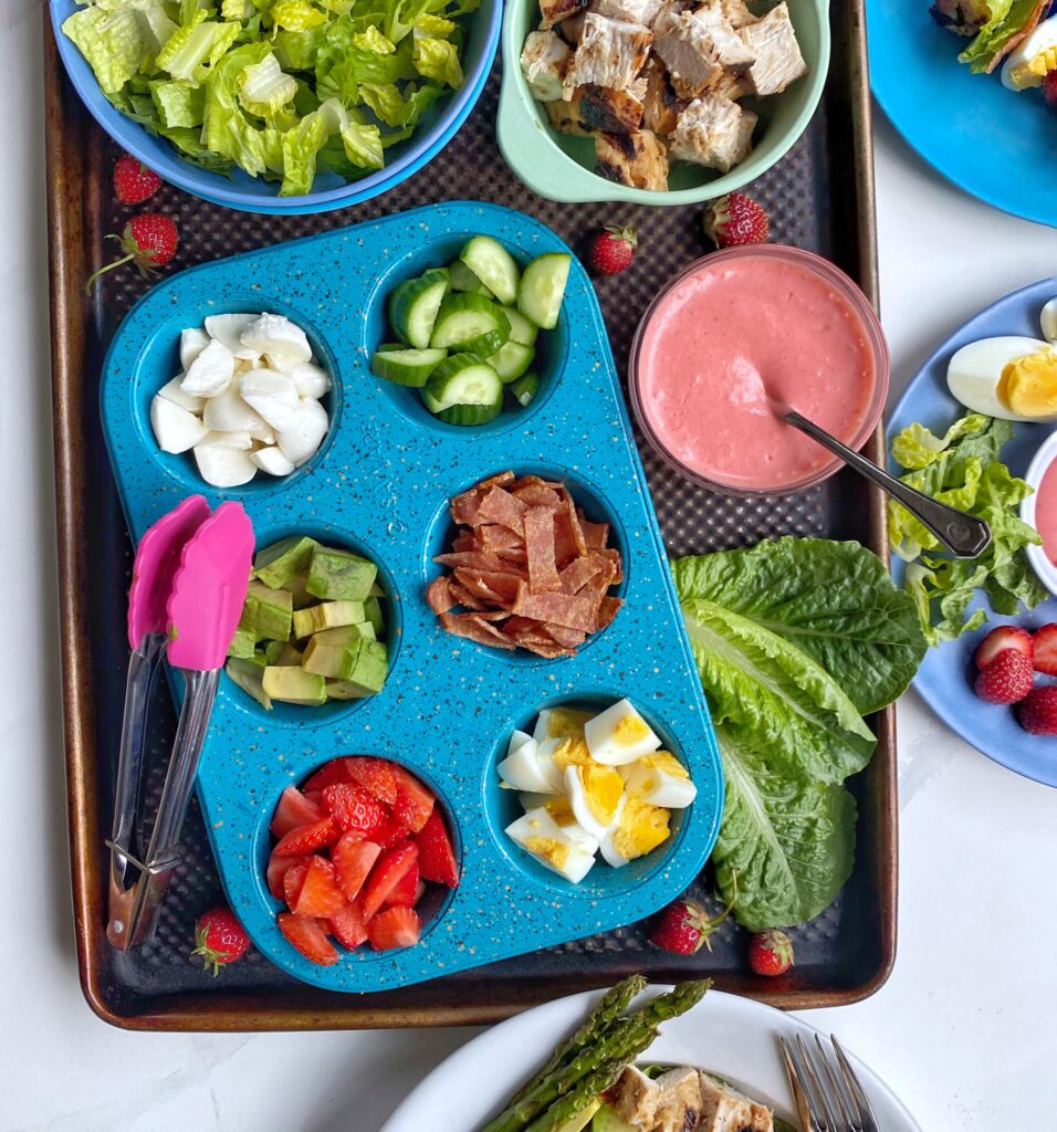 Easy Lunchbox Cobb Salads - Family Fresh Meals