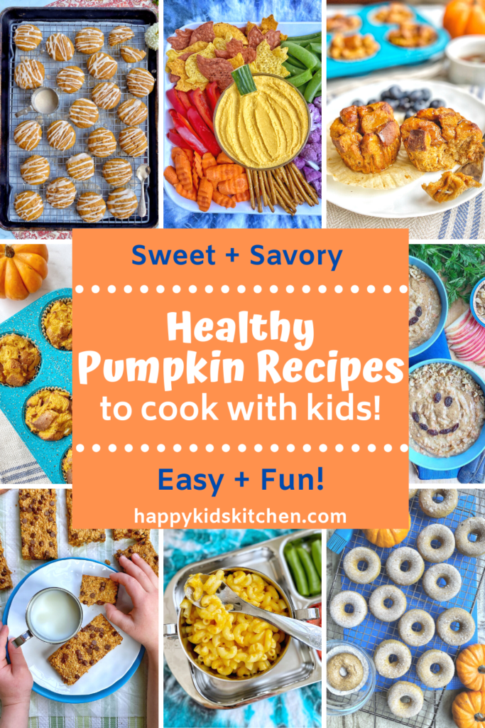 Healthy Pumpkin Recipes to Cook with Kids - Happy Kids Kitchen by ...