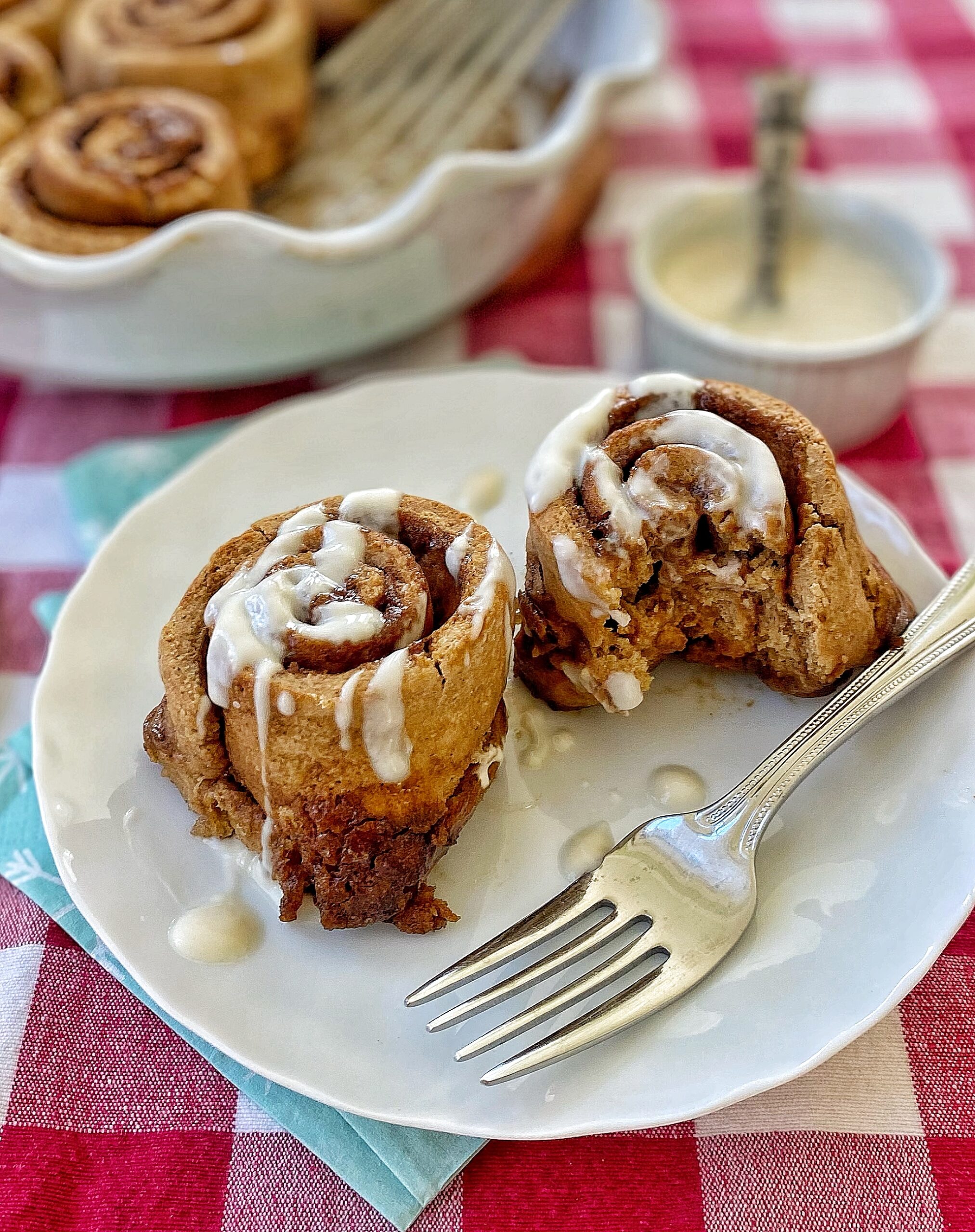 Easy Cinnamon Rolls with Maple Yogurt Glaze - Happy Kids Kitchen by ...