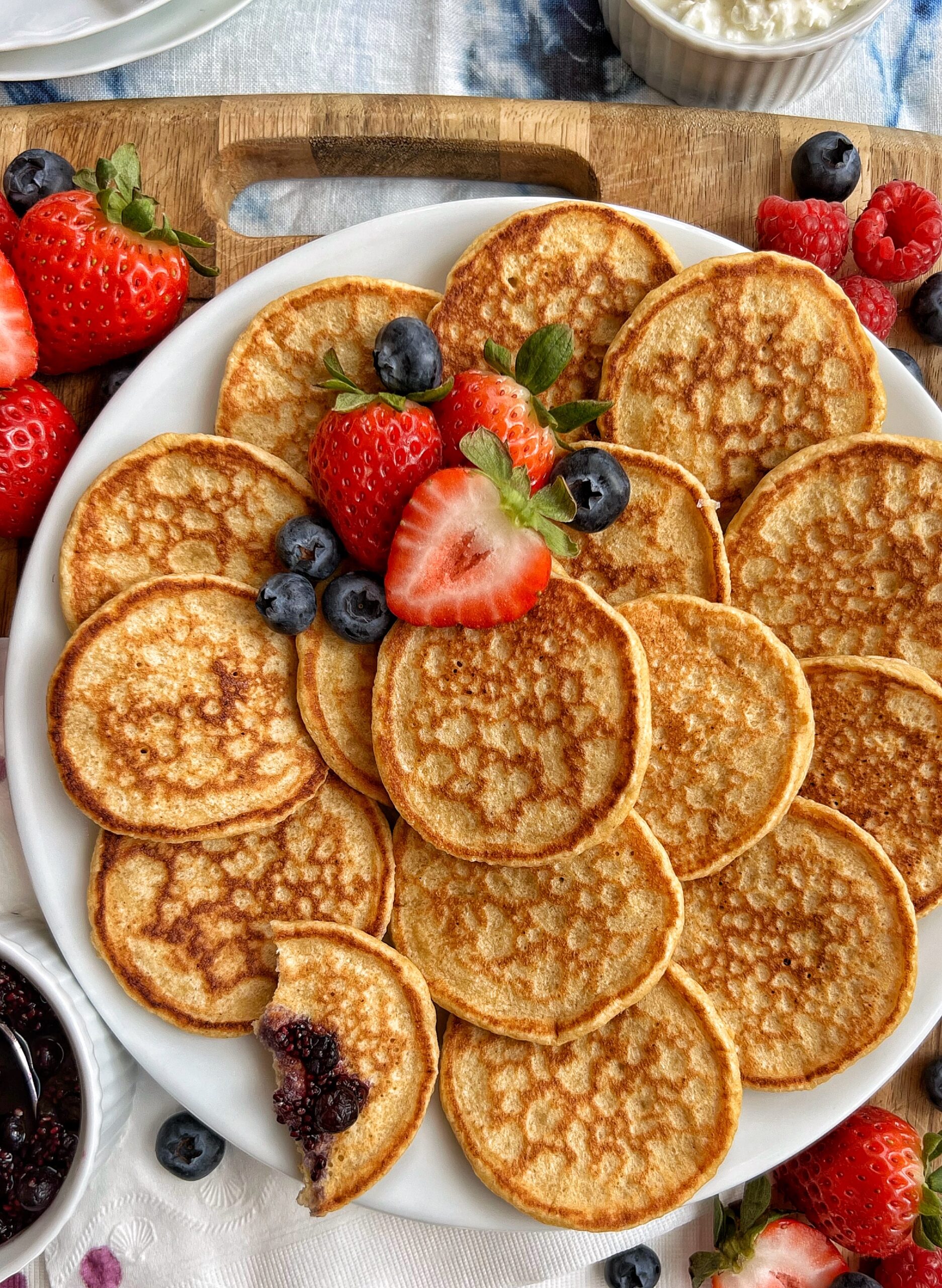 Easy Blender Toddler Carrot Pancakes 