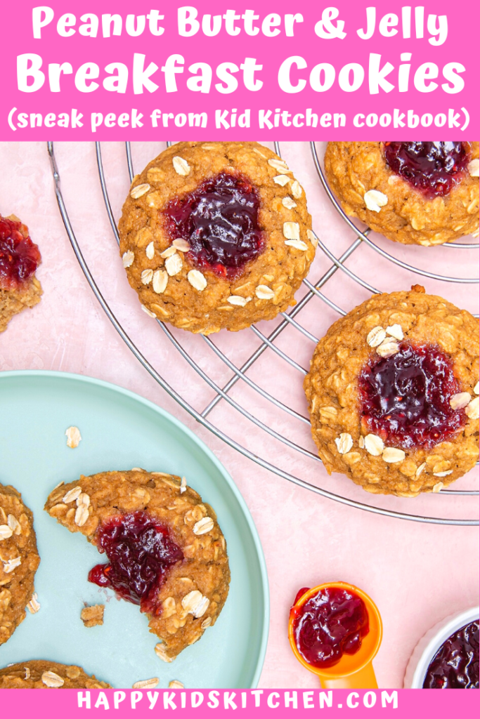 PB&J Breakfast Cookies - Happy Kids Kitchen By Heather Wish Staller