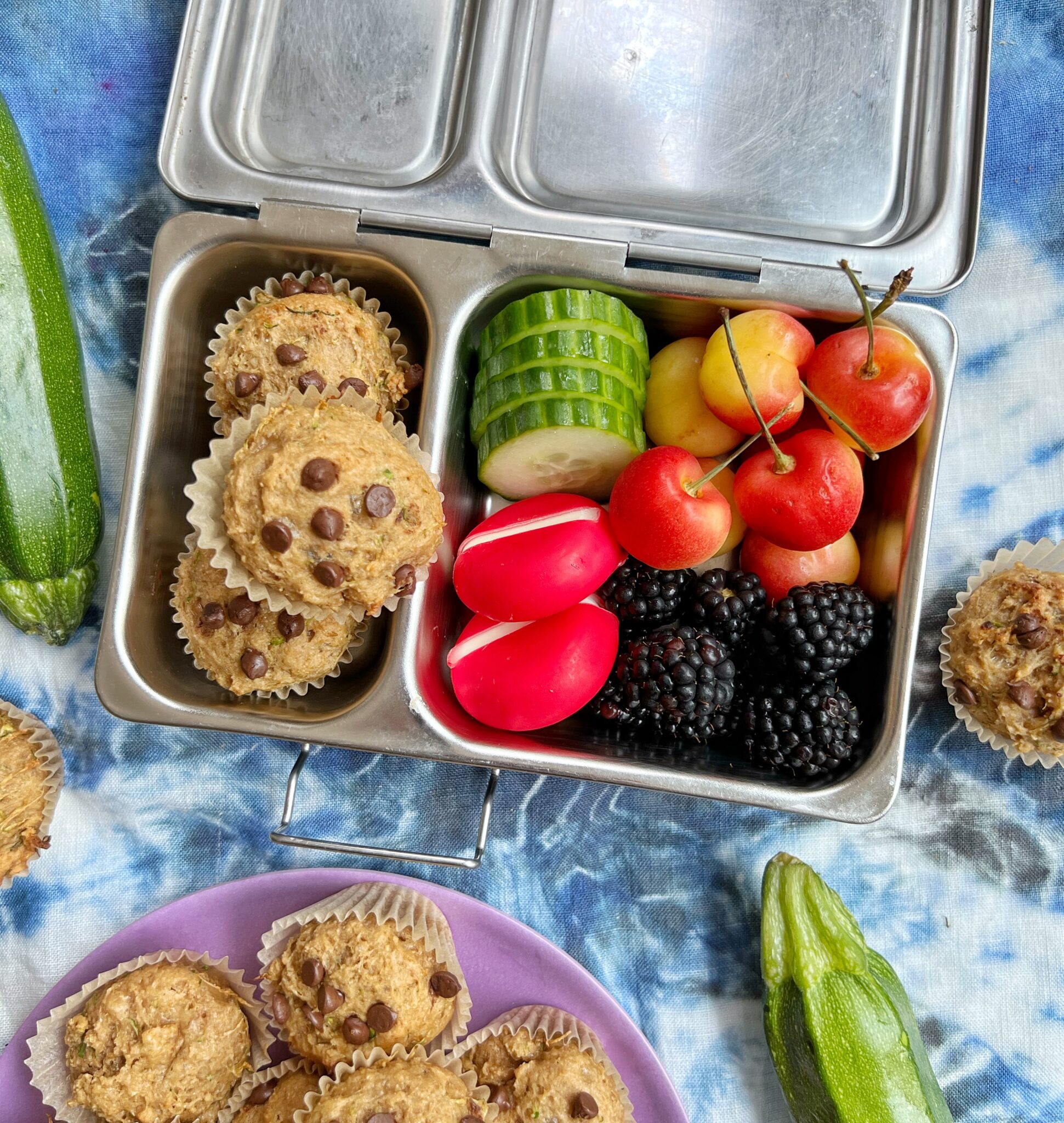 Zucchini Cottage Cheese Muffins - Happy Kids Kitchen by Heather Wish ...