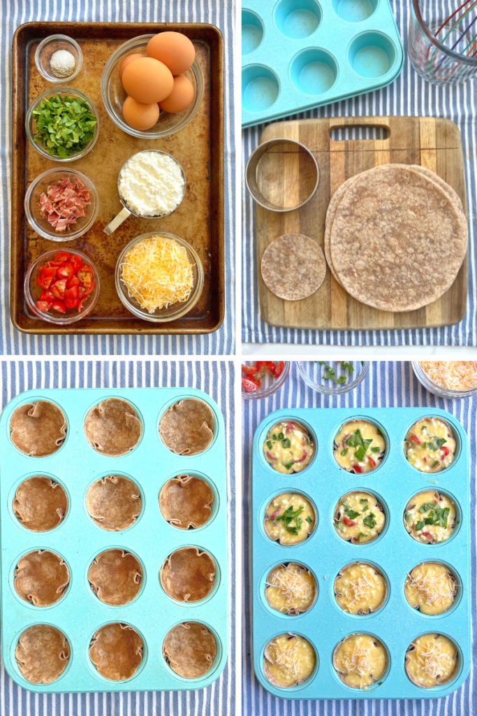 Tortilla Egg Cups (High Protein + Veggies) - Happy Kids Kitchen by ...