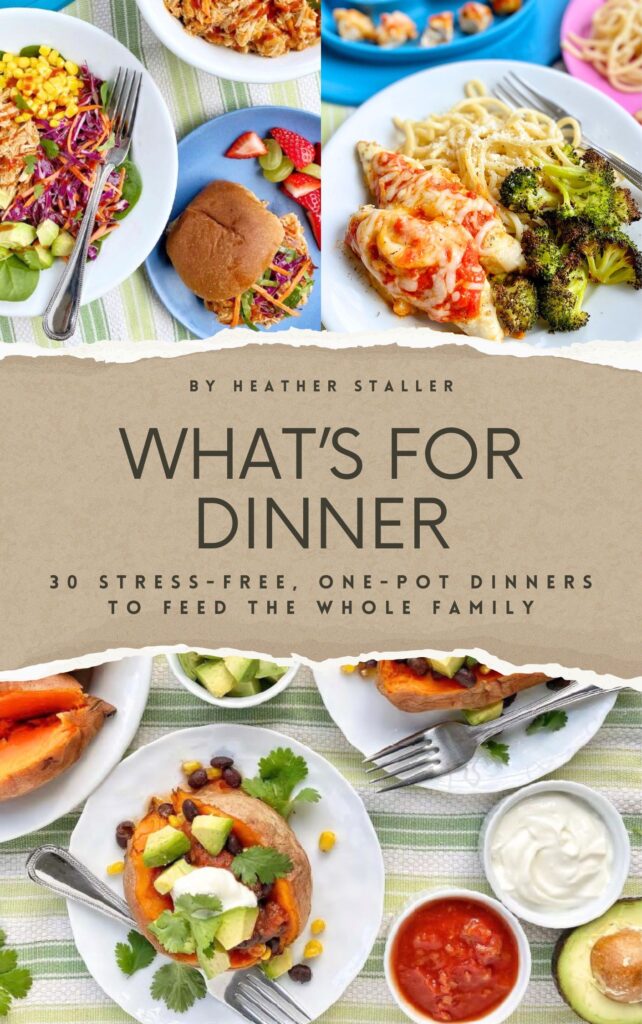 What's For Dinner Ebook Cover