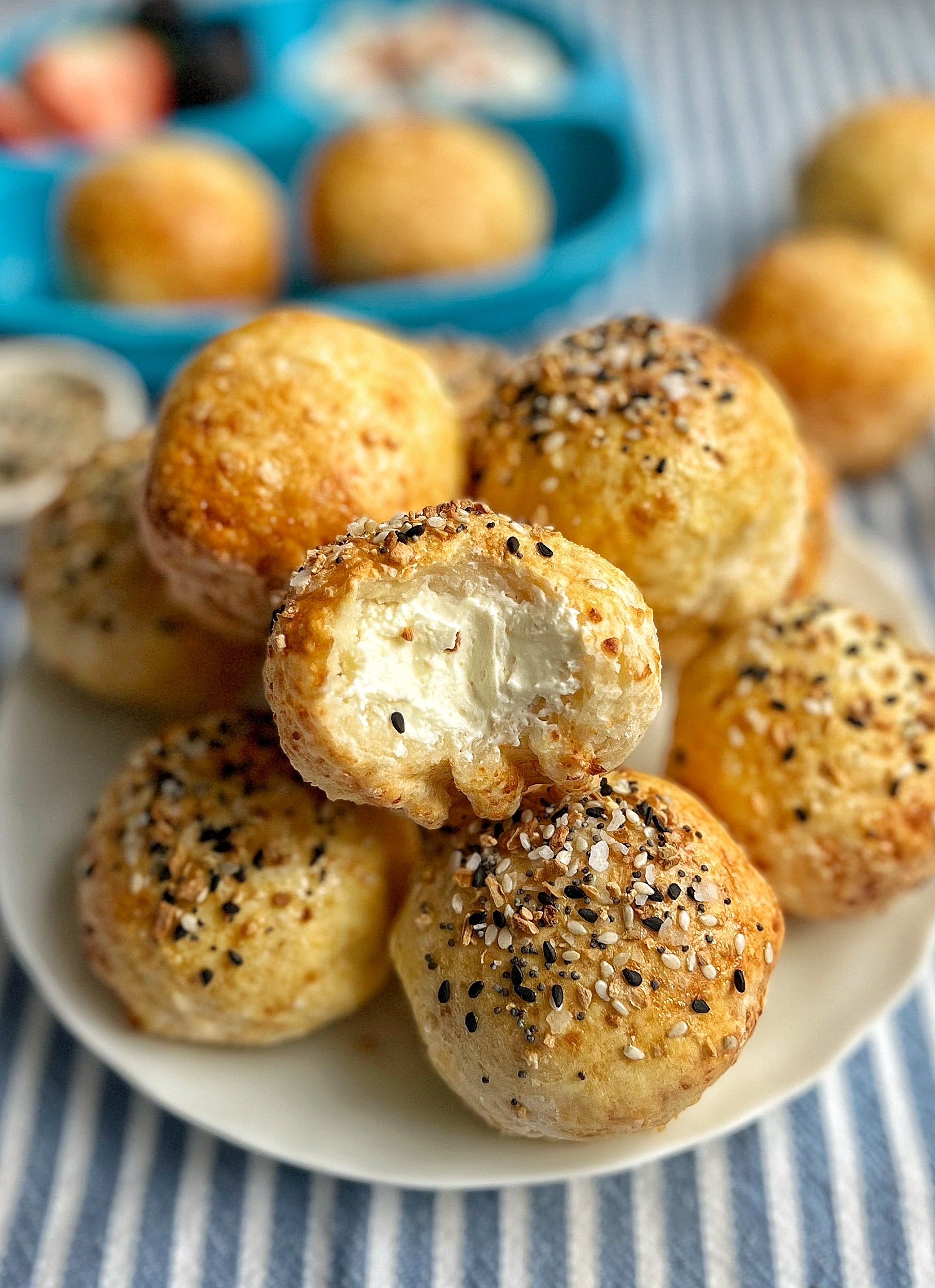 Cottage Cheese Bagel Bites-image